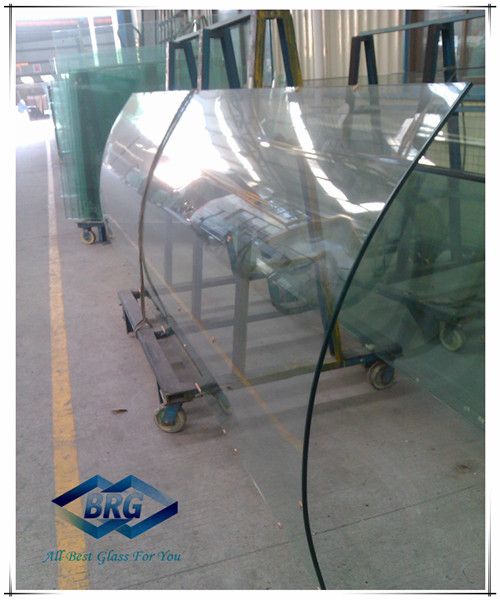 bend/cruved tempered glass with special size